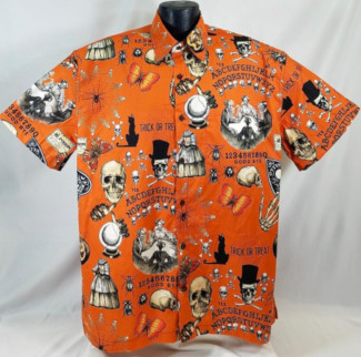Black Magic Spells Halloween Hawaiian Shirt